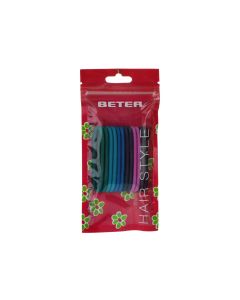 Beter Elastic Basic Hair Accessories 12 Pieces