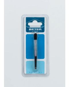 Beter Bluing Straight Point Tweezers 7.5Cm