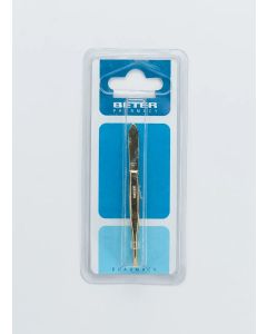 Beter Gilded Crab Point Tweezers 7.8 Cm