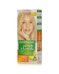 Garnier Color Naturals Permanent Hair Color Cream 10 Ultra Light Blonde