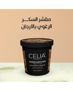 سيليا مقشرا لجسم بالسكر الرغوي بزيت الاجان 600 جرام