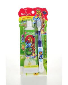Raiya Junior Apple Tooth Paste 75 G + Tooth Brush