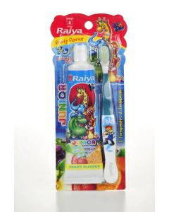 Raiya Junior Fruity Tooth Paste 75 G + Tooth Brush