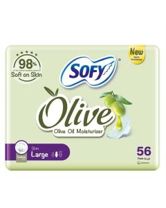 Sofy Olive Oil Slim Pads Large 29 Cm 3X56