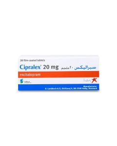 سبرالكس لعلاج الاكتئاب 20 مجم 28 قرص