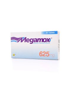 ميجاموكس 625 مجم 20 قرص