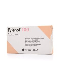أقماع تايلينول 100 ملجم 10 قمع