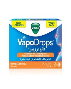 Vicks Vapodrops Orange 36 Pcs