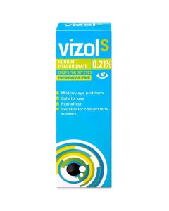 Vizol S 0.21% Eye Drops 10 ML