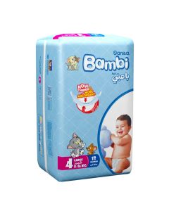 سانيتا بامبي حفائض أطفال عبوه كبير 13*6