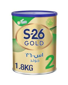 إس - 26 حليب اطفال جولد المرحلة (2) 1800 جم