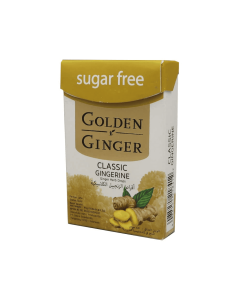 جولدن جينجر أقراص الزنجبيل الكلاسيكية 45 جرام - GOLDEN GIN