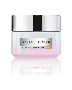 لوريال باريس GLYCOLIC BRIGHT كريم النهار للإشراقة مع SPF 17 50ML