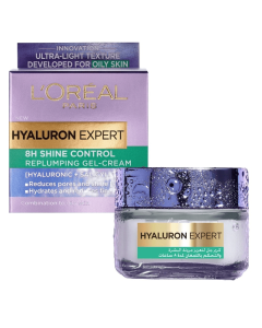 لوريال باريس هيالورون اكسبيرت كريم جل للتحكم باللمعان 50ml