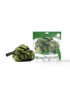 120 gm ميا لوفة الاستحمام مع قطع الصابون الصبار