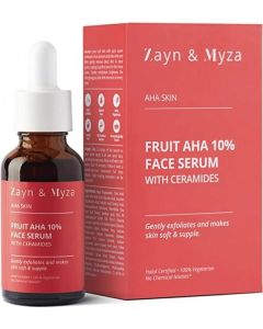 زين و ميزا سيروم للوجه بأحماض الفواكه AHA 10%