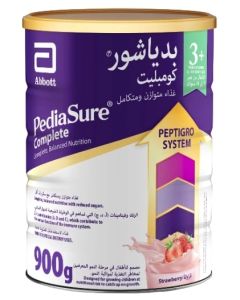 بدياشور +3 حليب أطفال بالفراولة من عمر 3 لـ 10 سنوات 900 جم