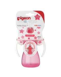 Pigeon Petite Straw Bottle - Pink - 150 ml