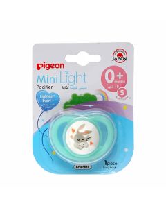 Pigeon Minilight Pacifier Single (S) Unisex Rabbit