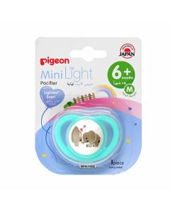Pigeon Minilight Pacifier Single (M) Unisex Elephant