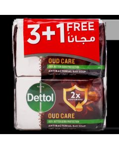 صابون الجسم بخشب العود ديتول 4 × 165 جم عرض