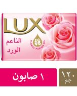 لوكس صابون الورد الناعم 120غ